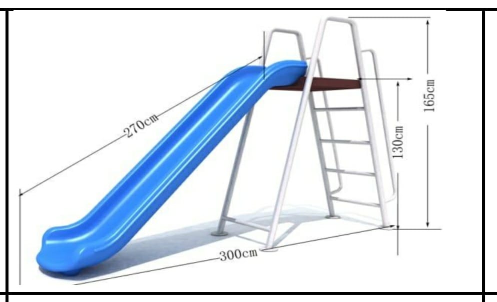 SINGLE STANDING SLIDE SPOT TOY