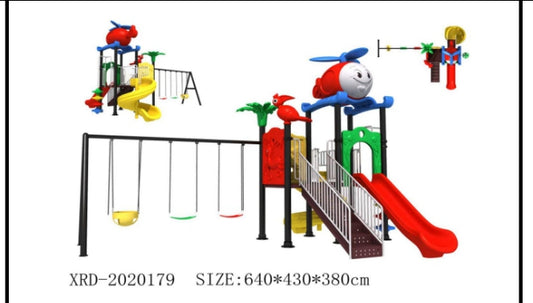 KIDS HELICOPTER SLIDE SPOT TOY